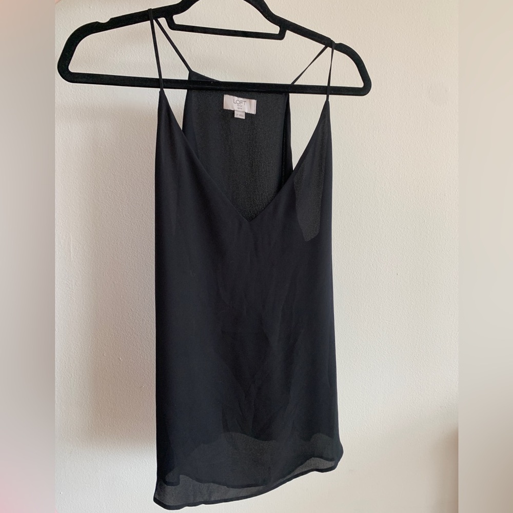 LOFT Dressy Work Shirt Camisole with spaghetti straps